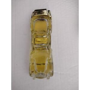 Vintage Avon Solid Gold Cadillac Wild Country After Shave 6 Oz Glass Car Bottle